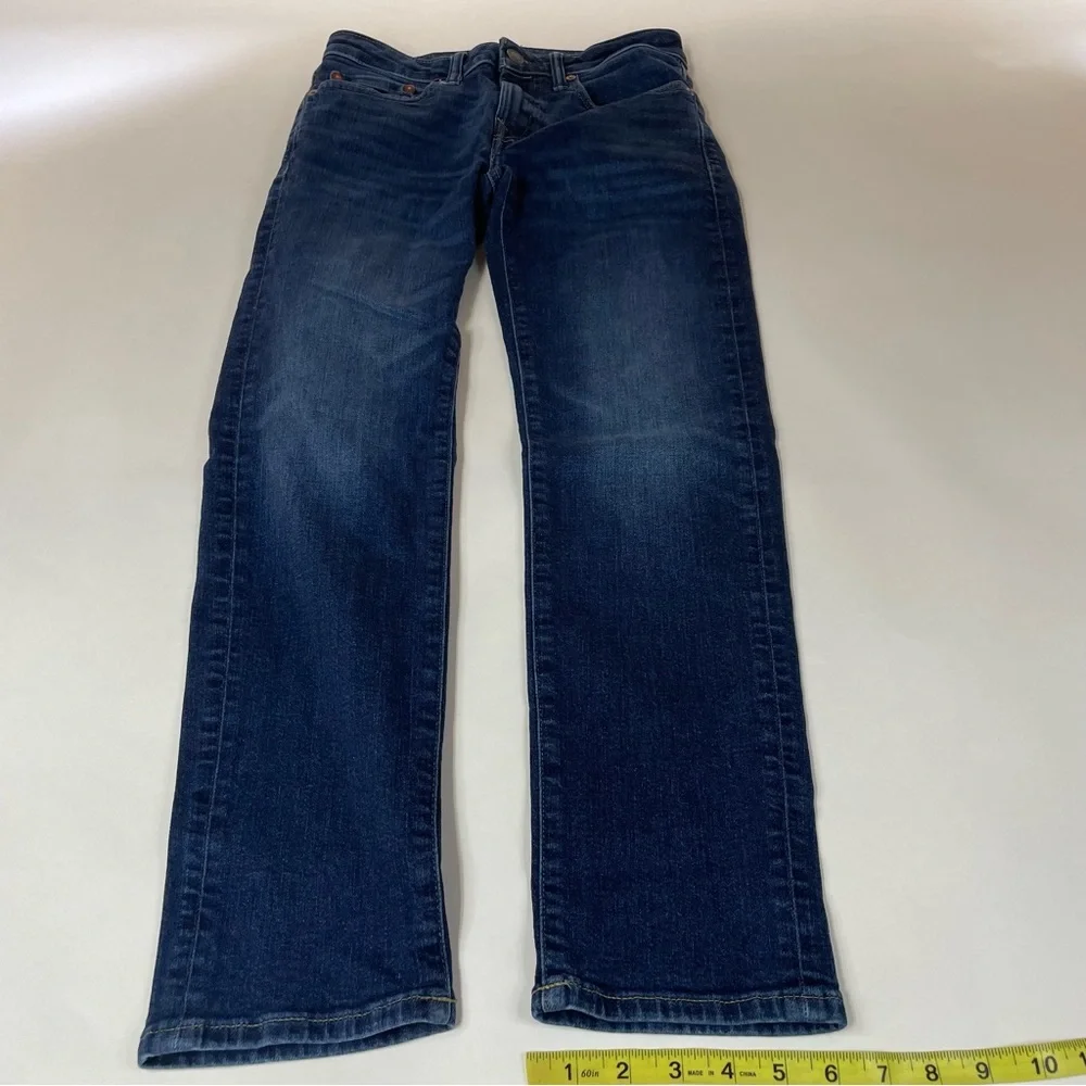 American Eagle Men’s Jeans 28x30 Slim Straight Airflex Dark Wash Blue #1479